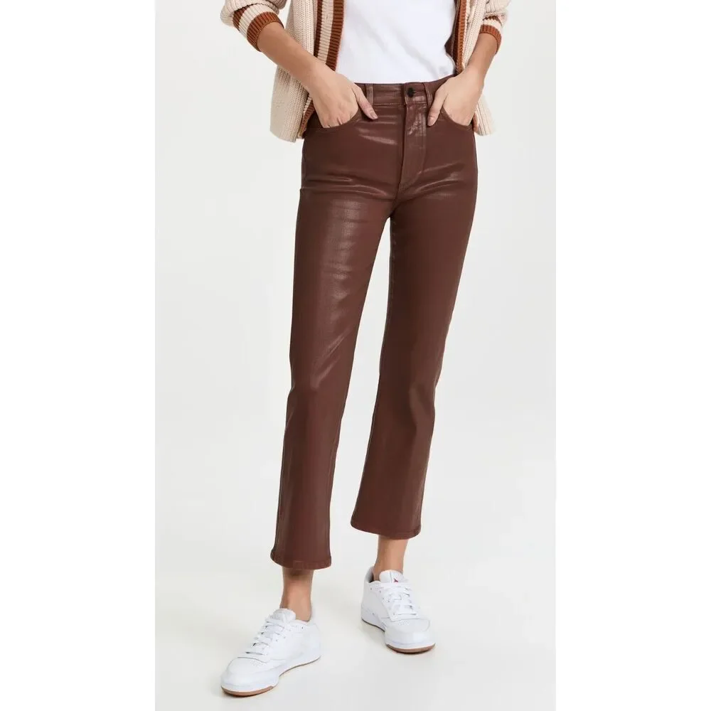 NEW! Joe's Jeans Women's 23 The Callie Coated High Rise Bootcut Jeans NWT $218